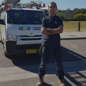 Iman Zare Level 2 electrician in sydney IZCO Electrical