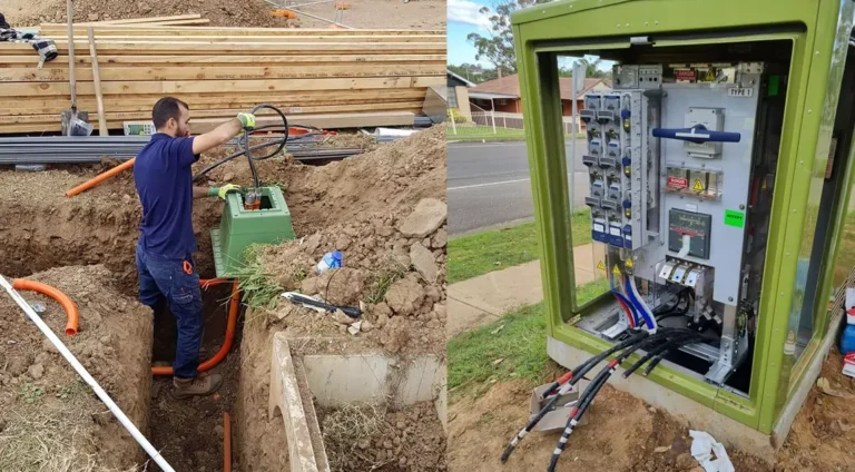 Underground Power Installation