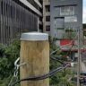 Overhead on Timber Pole